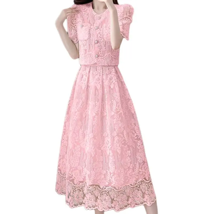Dior Beauty Two Piece Skirt Sets Women's-6