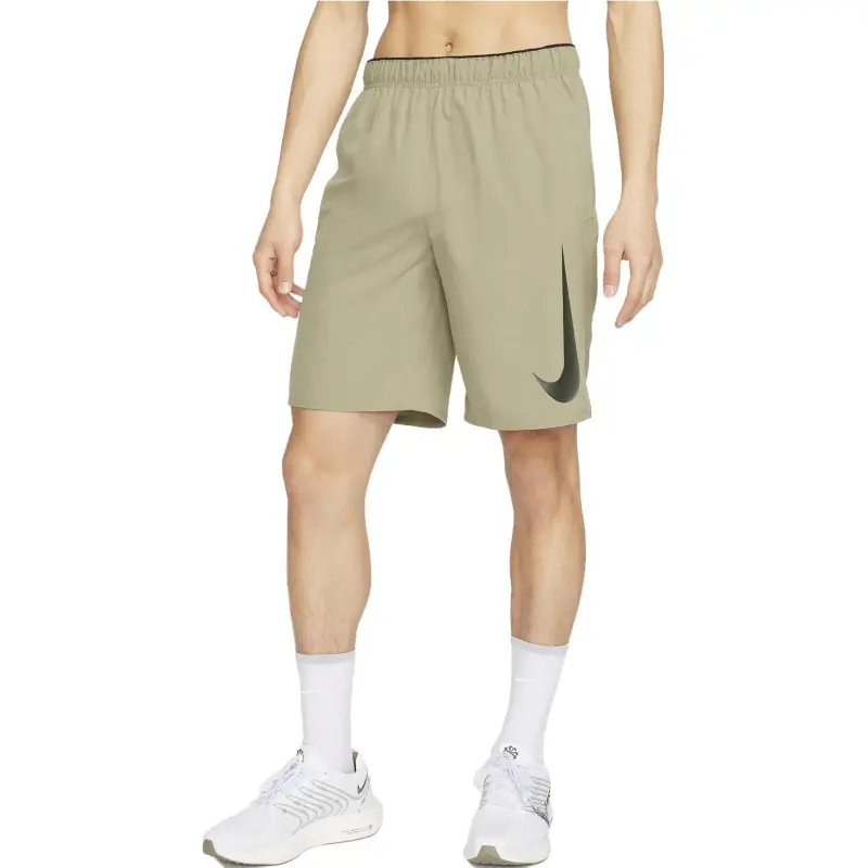 Nike Dri Fit Casual Shorts Men Olive Green-2