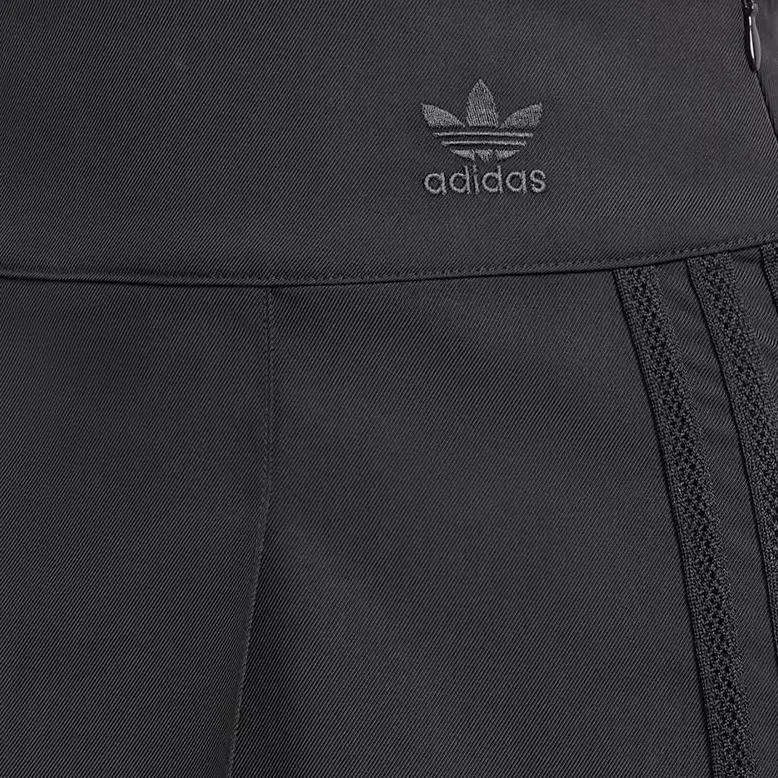 Adidas Originals Casual Short Skirts Women's Black-3
