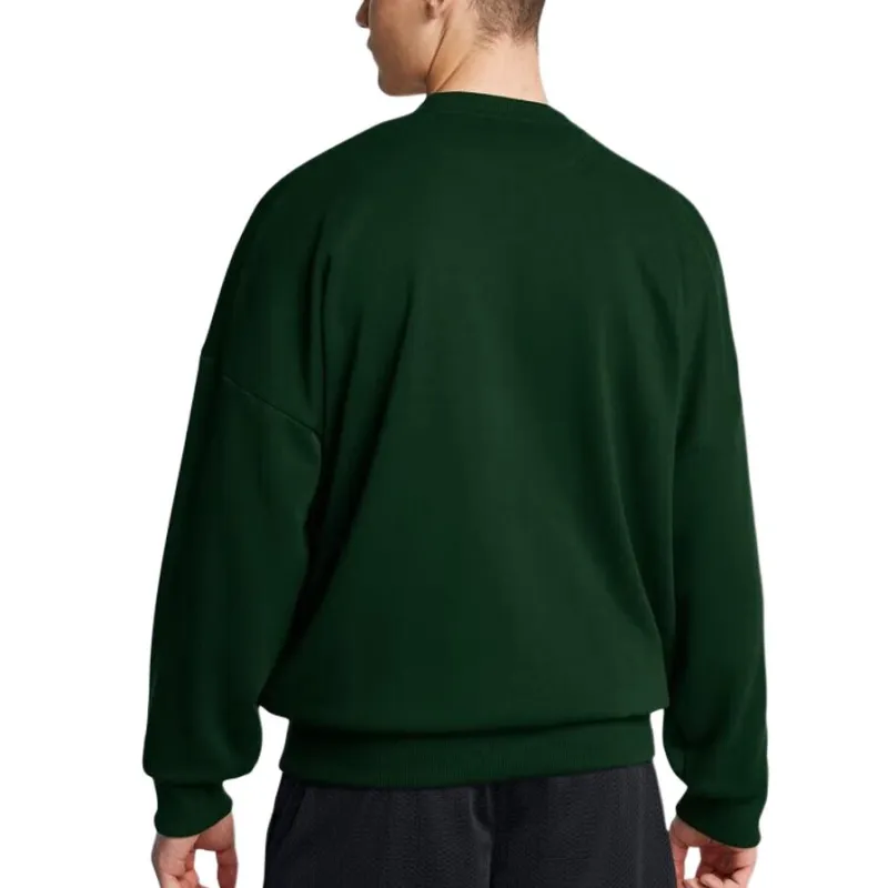 Under Armour Sweatshirt Unisex Forest Green Shopping Bag Included-3