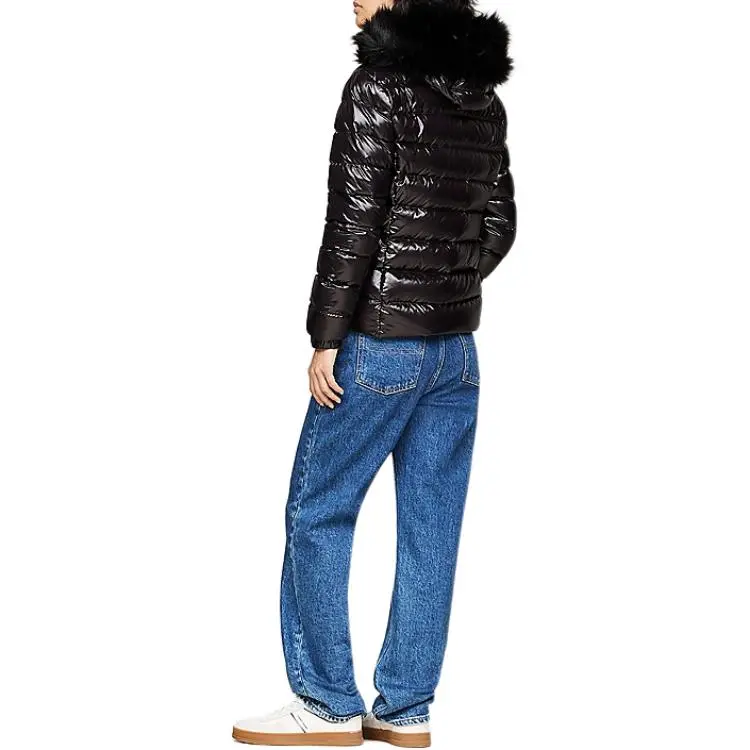 Tommy Hilfiger Down Jacket Women's Black-4