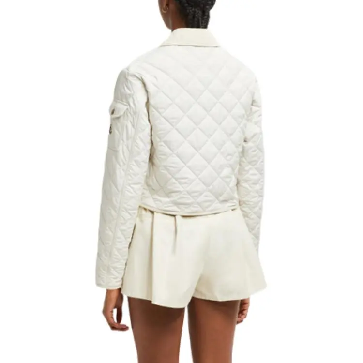 Moncler Chitre Diamond Quilted Padded Shirt Jacket-2
