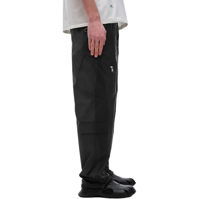 Alps 2025 Summer Cargo Pants Unisex Black-2