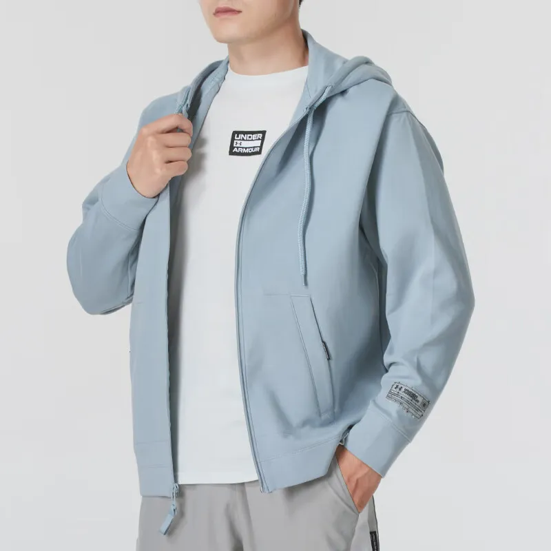 Under Armour Jackets Men Harbor Blue-2