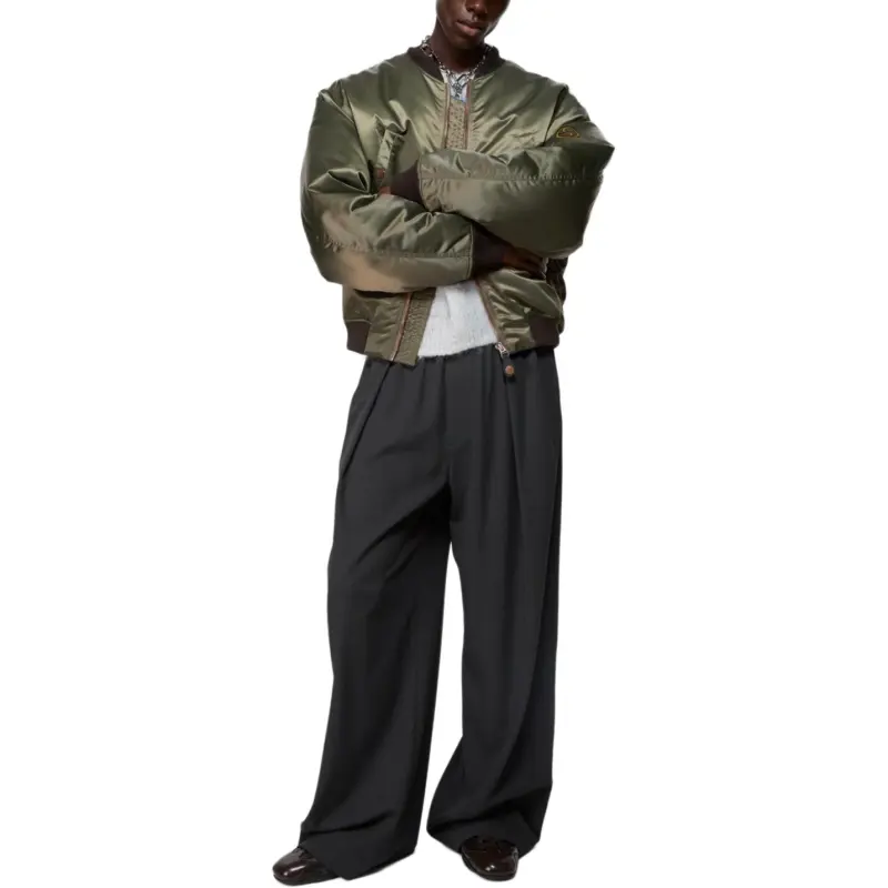 Acne Studios Down Zipped Bomber Jacket-2