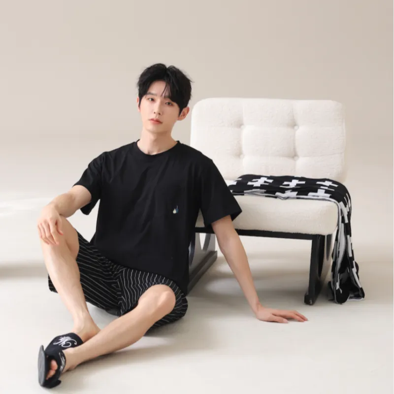 HUADAOJI Men Pajama Sets-2