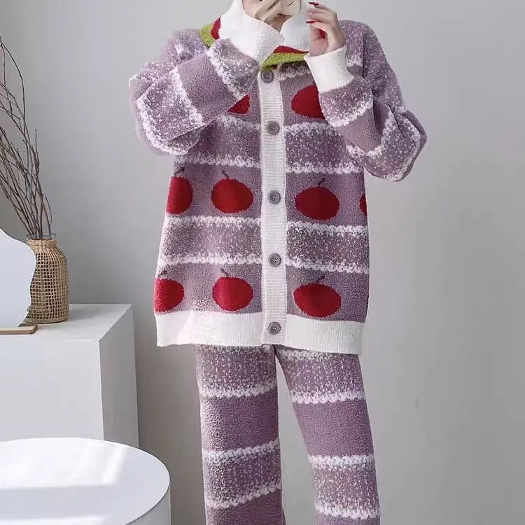 WANANNI Pajama Set Women's Purple-5