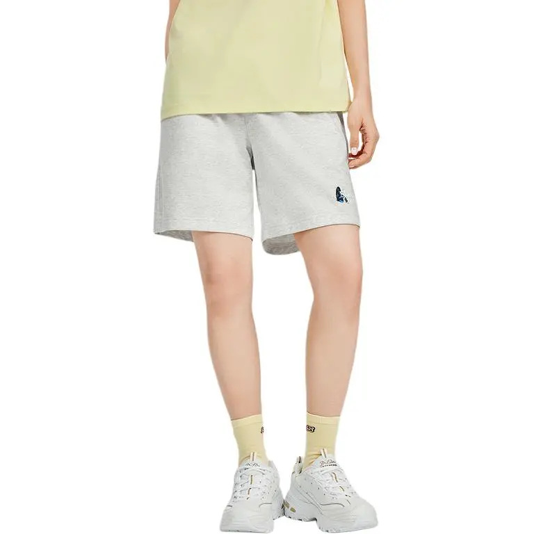 Skechers Casual Shorts Women's Light Heather Gray-1