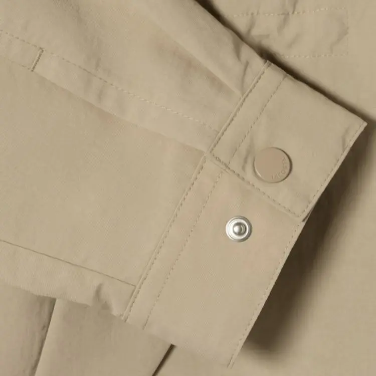 LACOSTE Trench Coat Women's Khaki-3