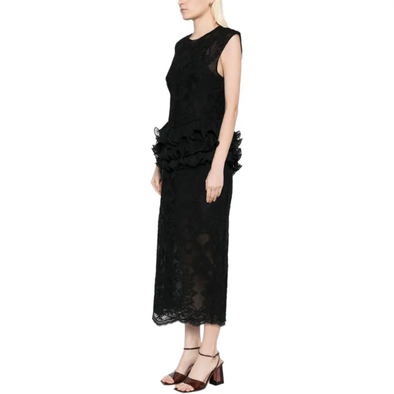 Zimmermann Crush Lace Frill Dress-3