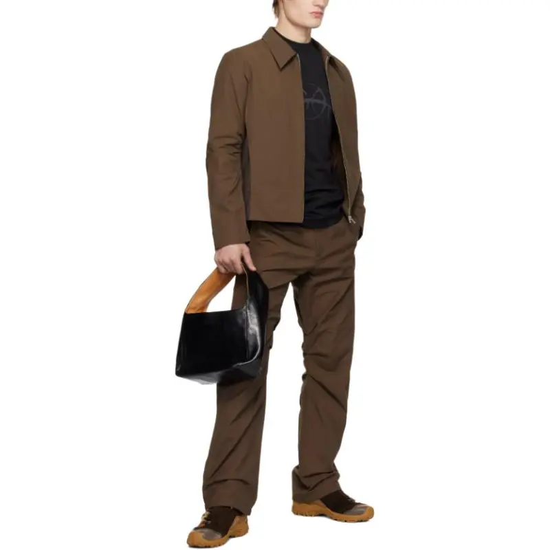 POST ARCHIVE FACTION PAF Casual Pants Men's Brown-3