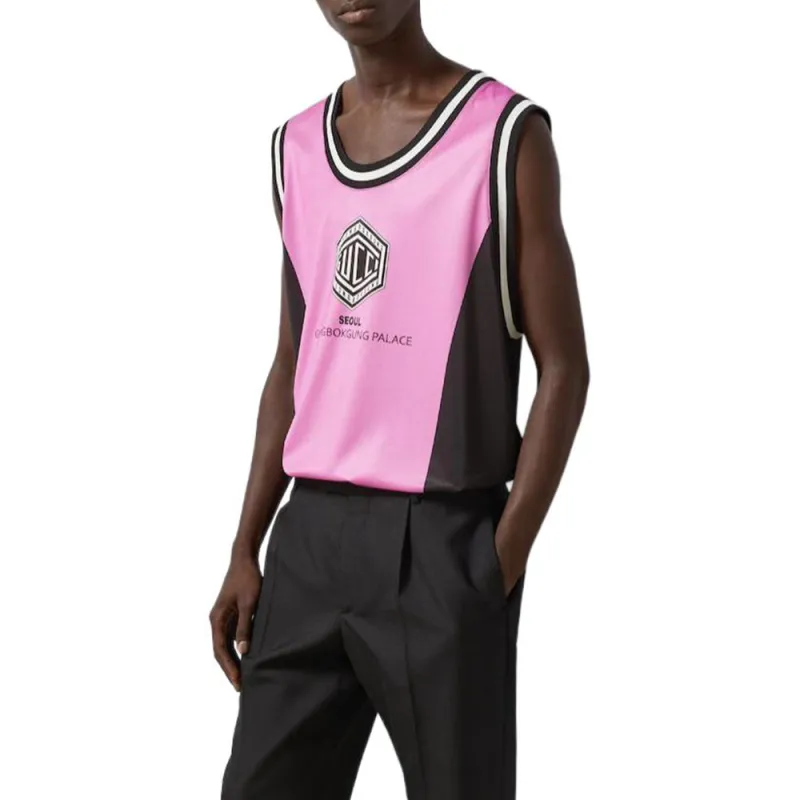 GUCCI Logo print Jersey Tank Top-2