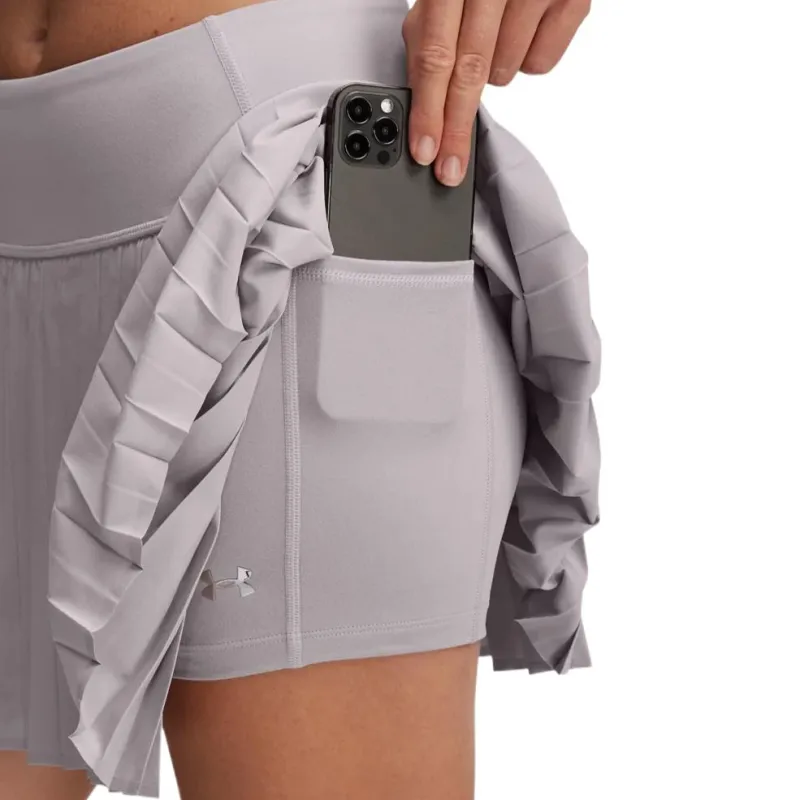 Under Armour SportSkort Casual Short Skirts Women's Daybreak Gray Pink 009-3