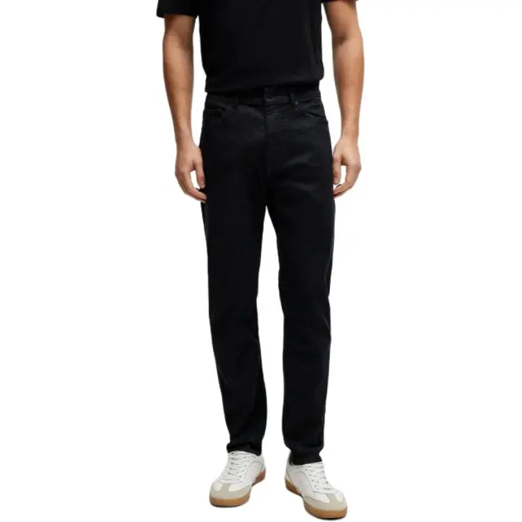 HUGO BOSS Water Repellent Tapered Fit Jeans Jeans Men's Dark Blue-2