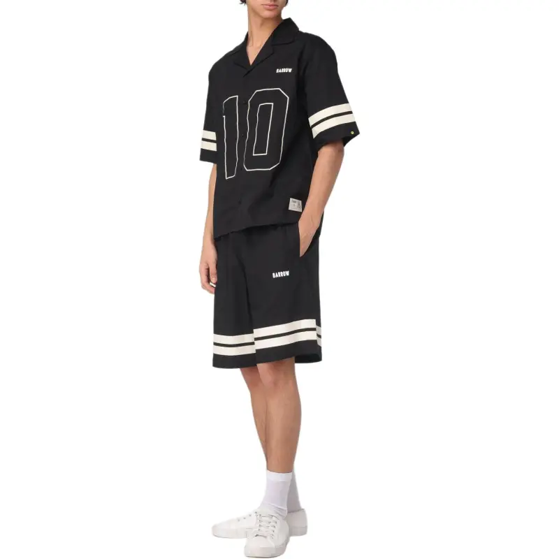 Barrow Poplin Shorts-3