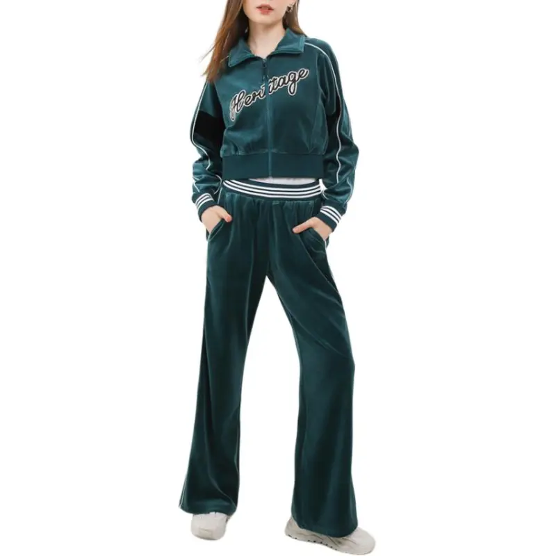 FILA Casual Pants Women's Green-2