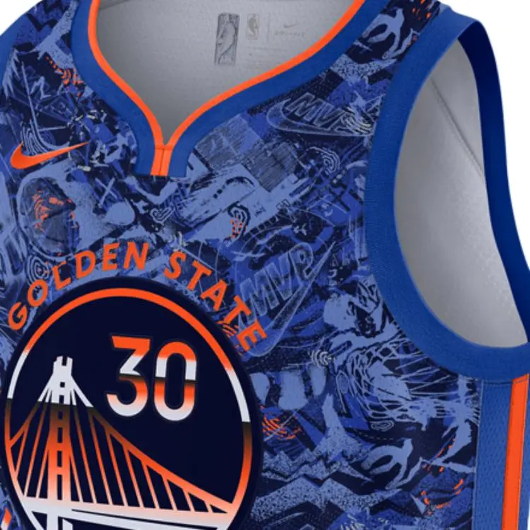 Nike Basketball Jerseys Men Blue-3