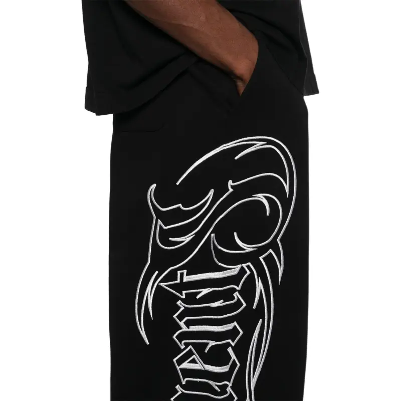 Vetements Logo embroidered Trousers-4