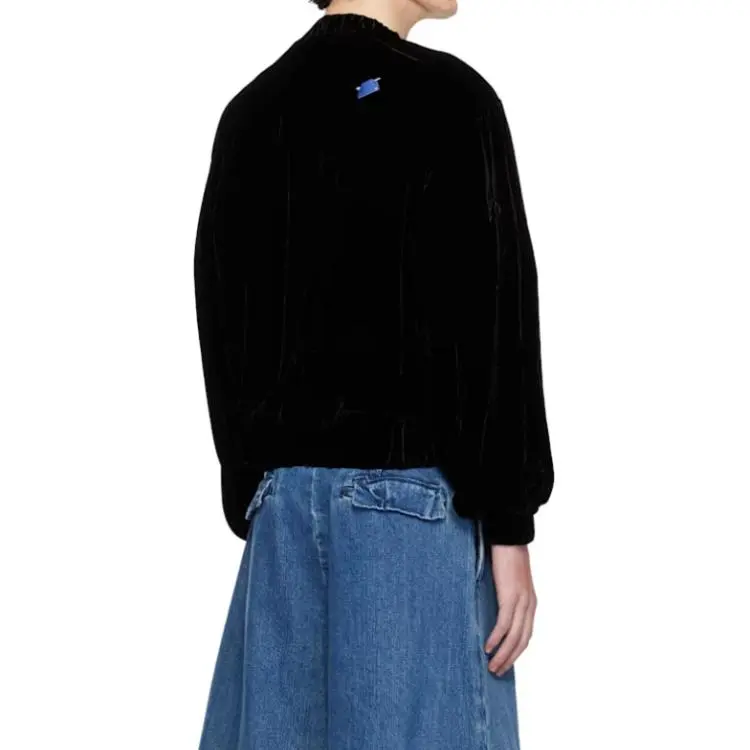 ADER ERROR Velvet Sweatshirt-1