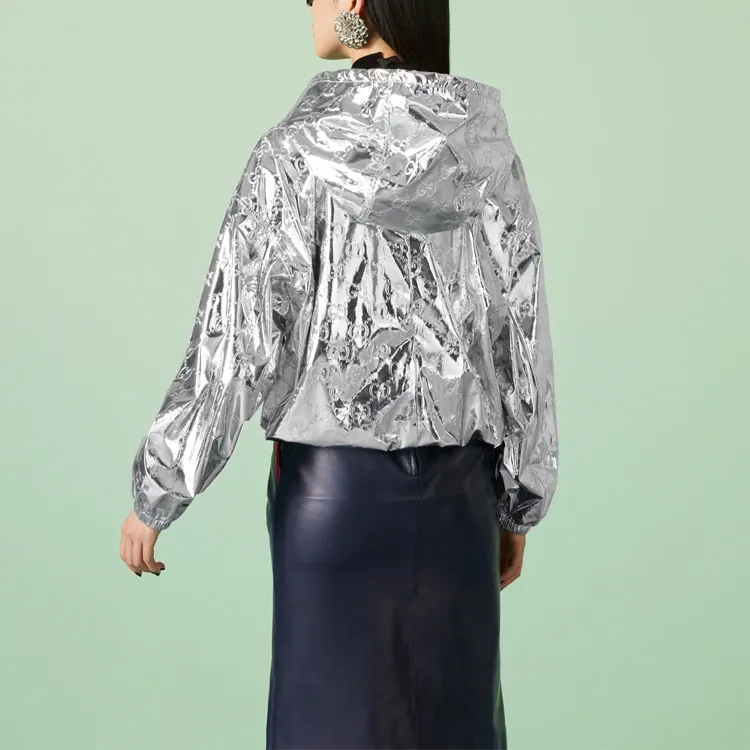 GUCCI Gg Embossed Bomber Jacket-3