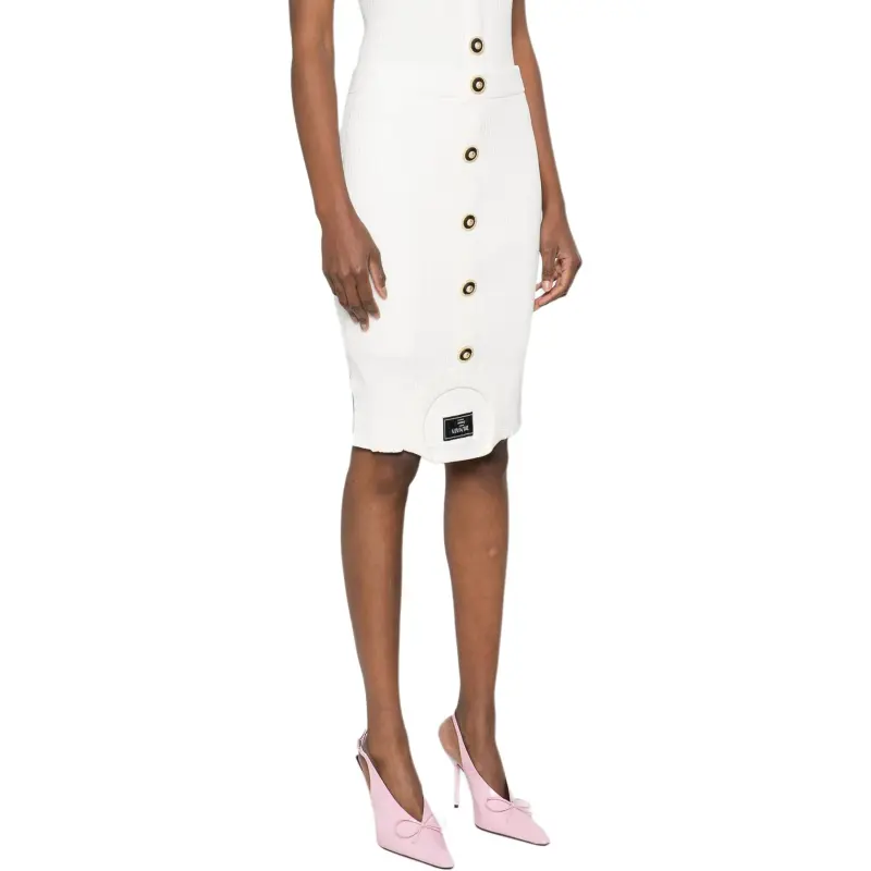 BALMAIN Optical Illusion Mini Skirt-3