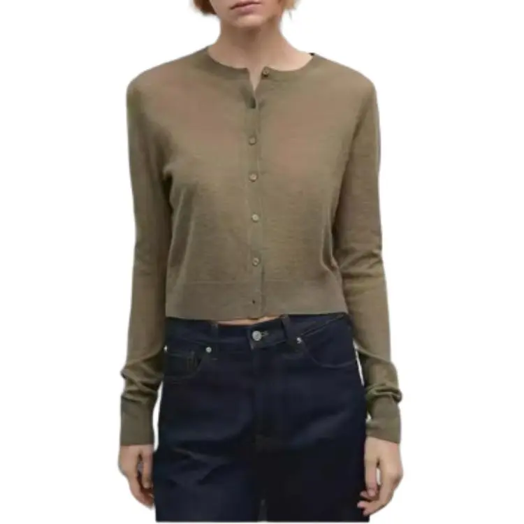 Massimo Dutti Knitwear Women's Green-3