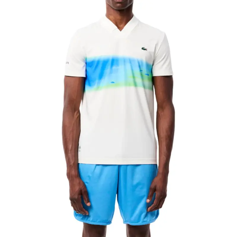LACOSTE Polo Shirts Men White-1