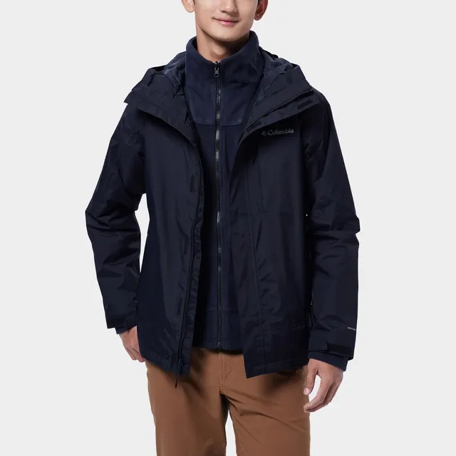 Columbia Waterproof And Windproof Windbreaker Jacket Men's Orange-5
