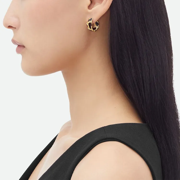 Bottega Veneta Earrings Women's Black-1