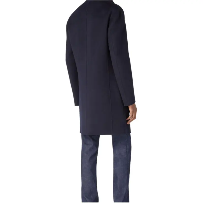 Loro Piana Coat Men's Marine Blue-3