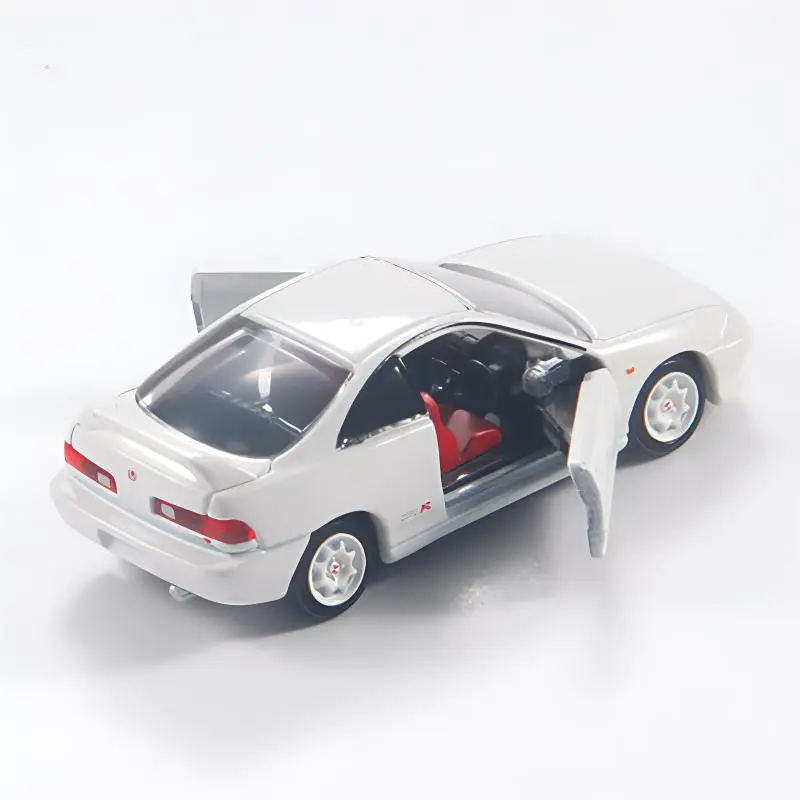 TAKARA TOMY TP02 Honda INTEGRA TYPE R Sports Car Black Box Alloy Small Car Assembled Models-4