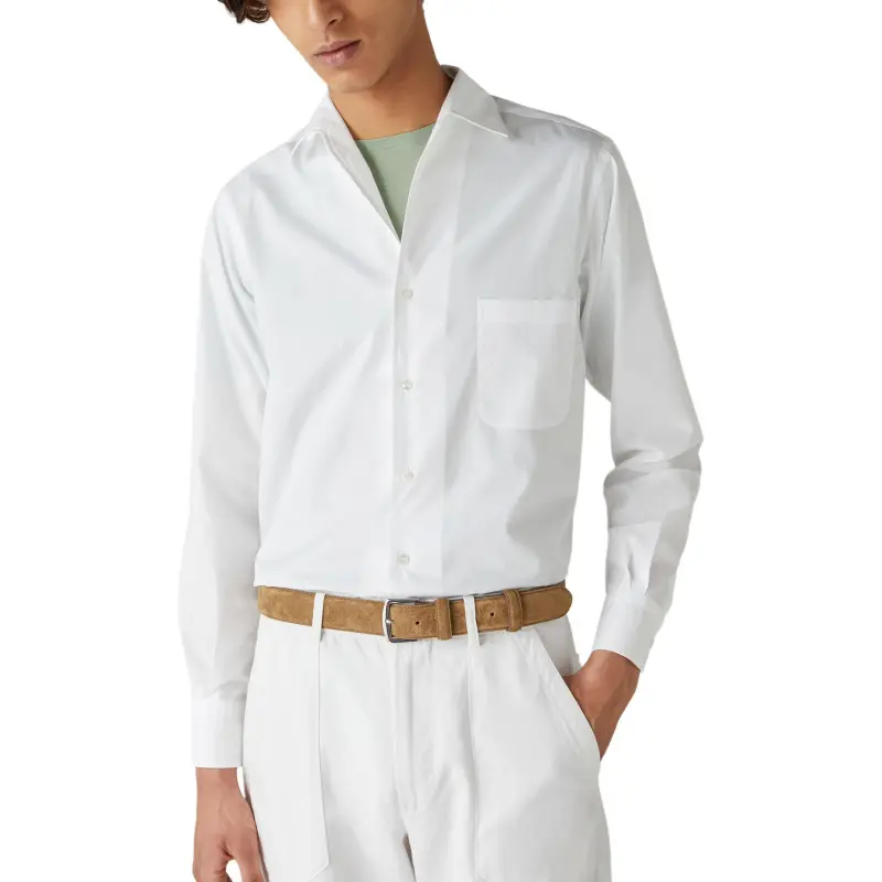Loro Piana Shirts Men White-2