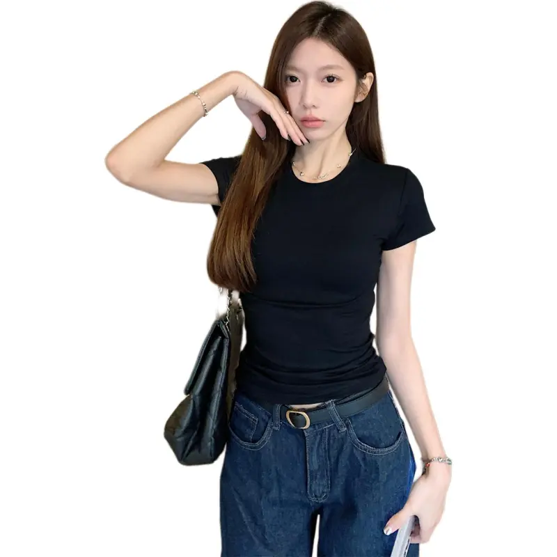 The Temptation Of The Muse Set in Sleeve T Shirt Women's-7
