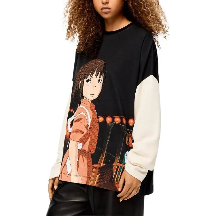 LOEWE Spirited Away T Shirts Women's Black-2