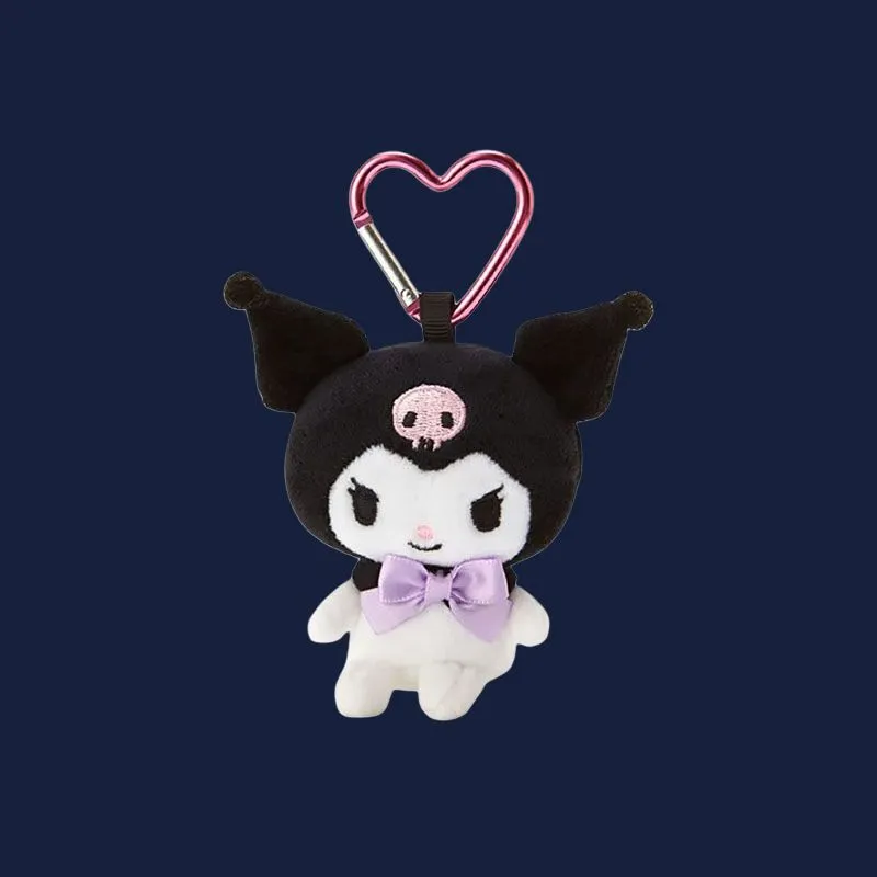 Sanrio Kuromi Plush Mascot All My Heart Keychain-3