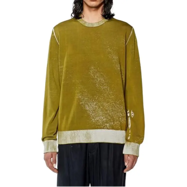 DIESEL Sweaters Men Green-3