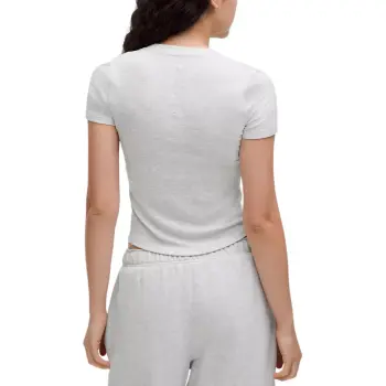 Lululemon Hold Tight SS25 T Shirt Women's Gray White