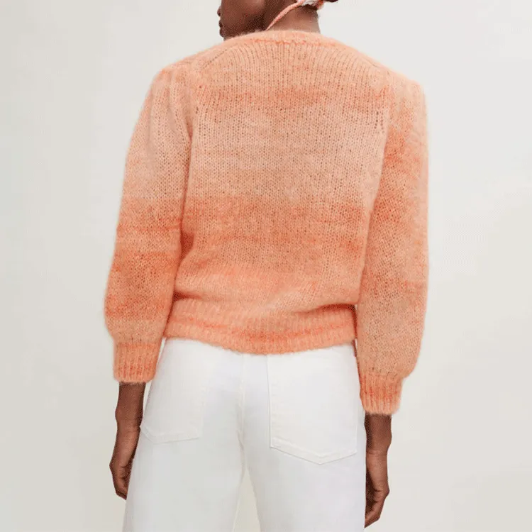 Maje SS22 Sweater Women's Orange-4