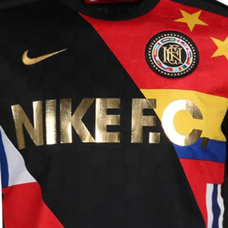 Nike Soccer Jerseys Men Black-3
