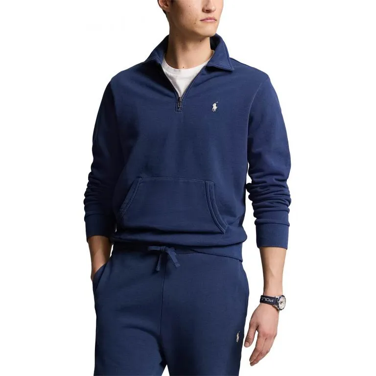 Polo Ralph Lauren Loopback Half Zip Sweatshirt-1