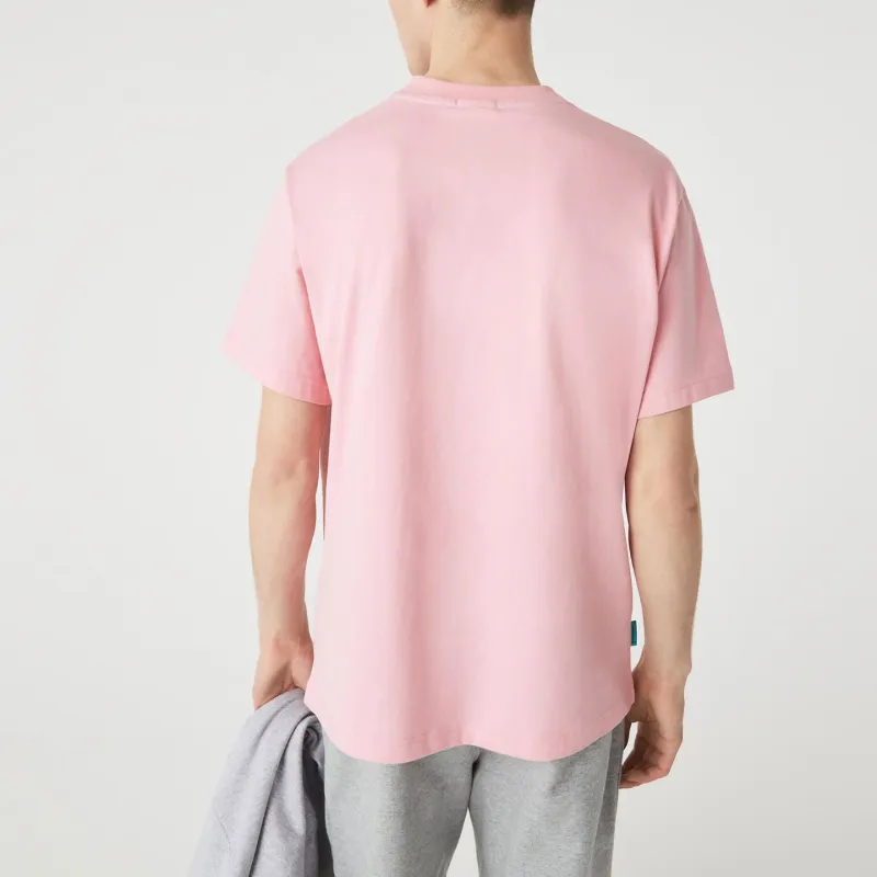 LACOSTE SS22 T Shirt Unisex Pink-4