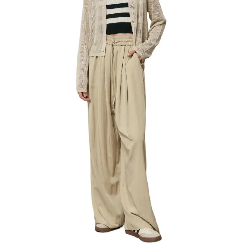 JESSYLINE Casual Pants Women's Khaki-4