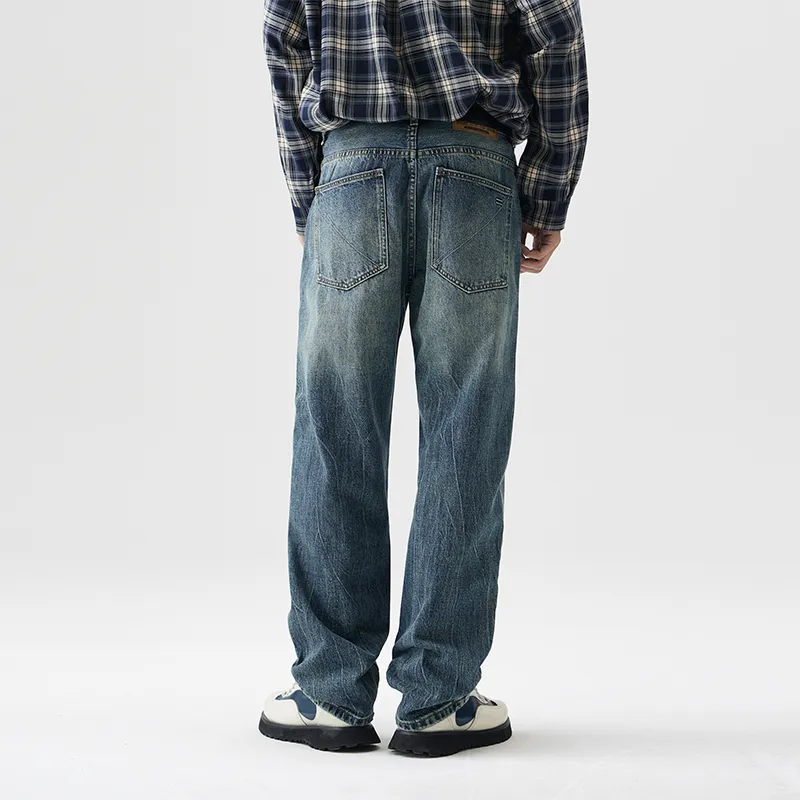 JASONWOOD Cowboy On The Run Jeans Unisex Blue-3