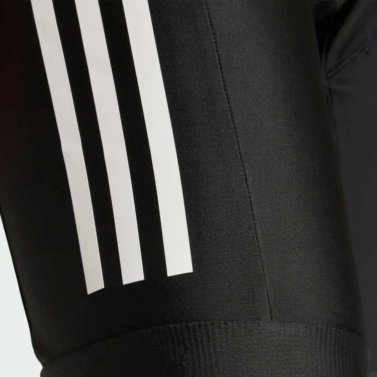 Adidas Women's Essentials 3 Stripes Padded Bib Shorts Black-4