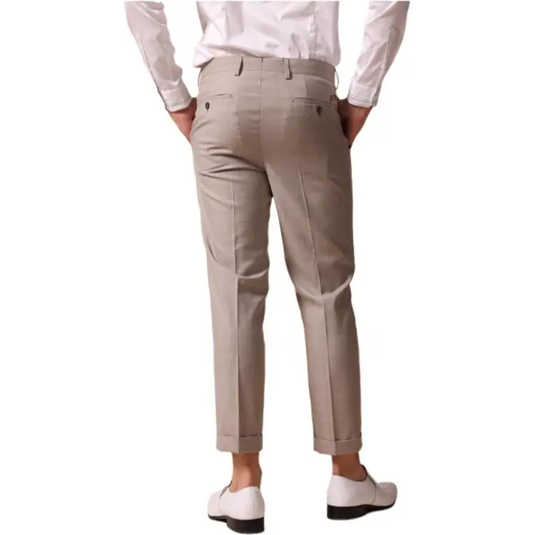 RARE Suit Trouser Men's Light Khaki-4