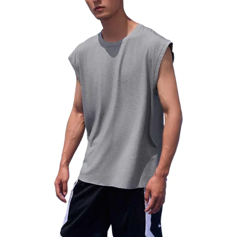Nike Tank Tops Men's Light Smoke Gray-2