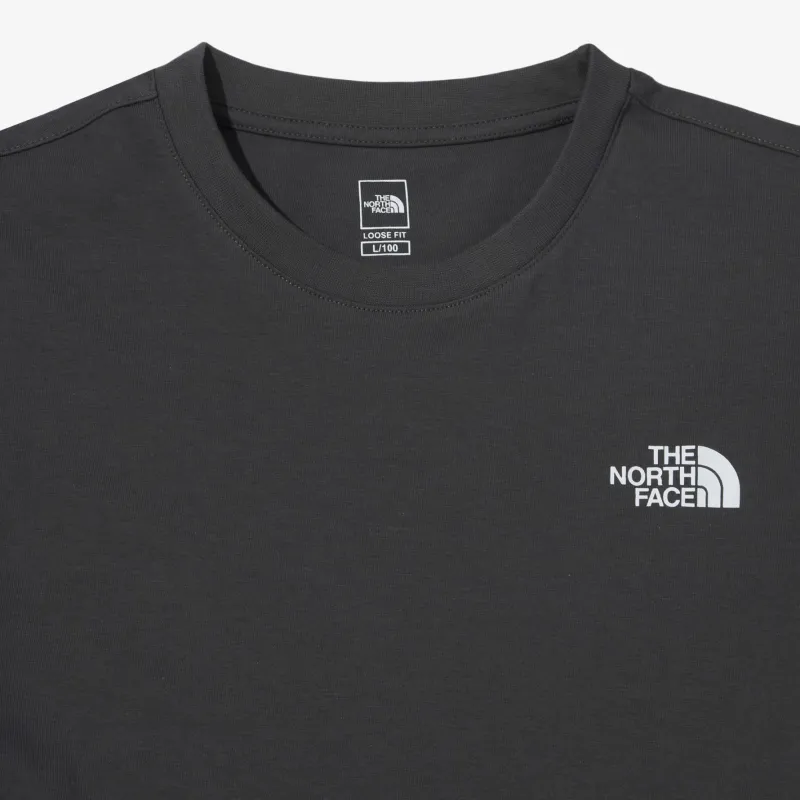 THE NORTH FACE Cashew Flower Collection T Shirt Men's Gray-2