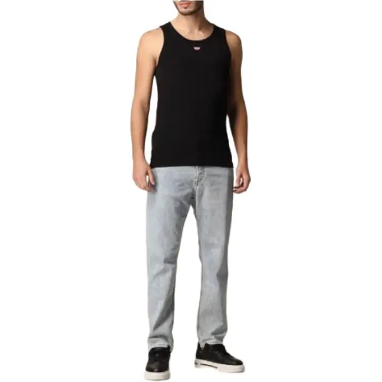 DIESEL T Lifty D Logo embroidered Tank Top-3