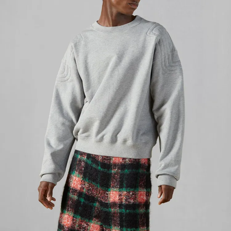 GUCCI Logo Printed Crewneck Sweatshirt-1