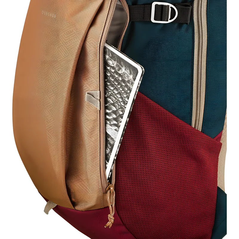 DECATHLON 20L Mountaineering Bag Outdoor Bag Polyester Brown, Blue, And Red Unisex-6